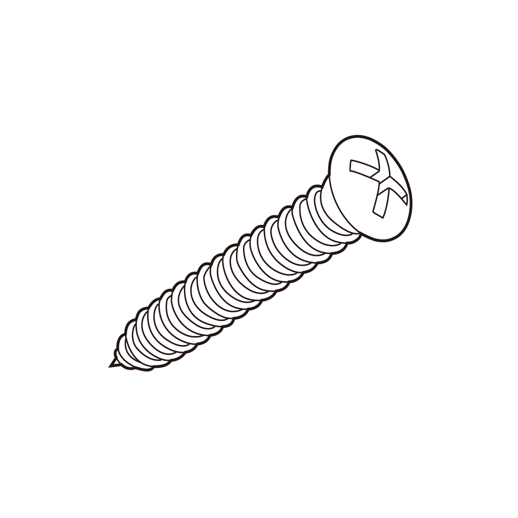 Nel fermavetro – montaggio avvitato