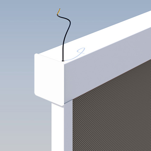 Uscita cavo superiore