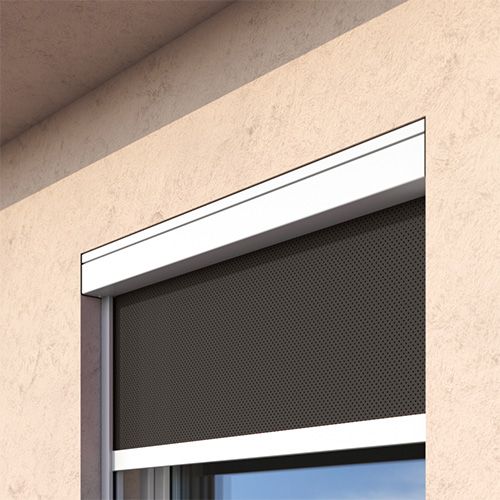 nella nicchia della finestra/porta