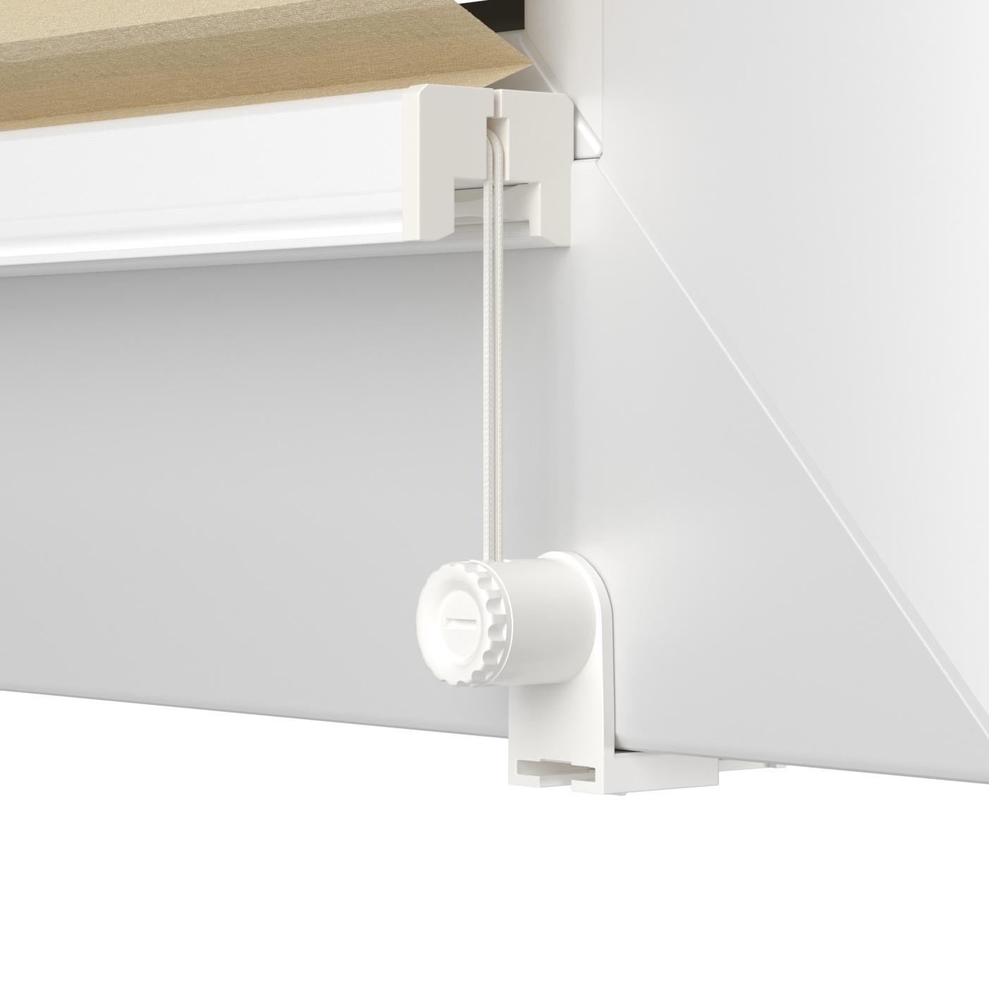 Supporto a morsetto in PVC (anta fino al 20mm)