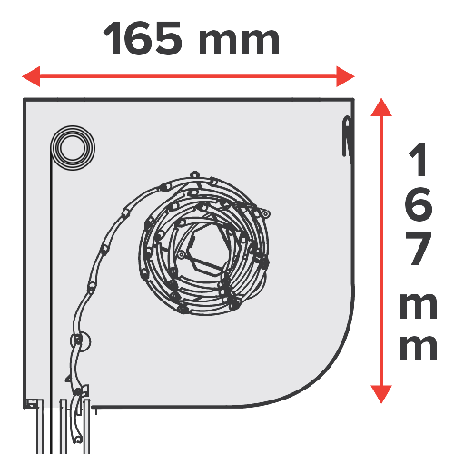 165mm